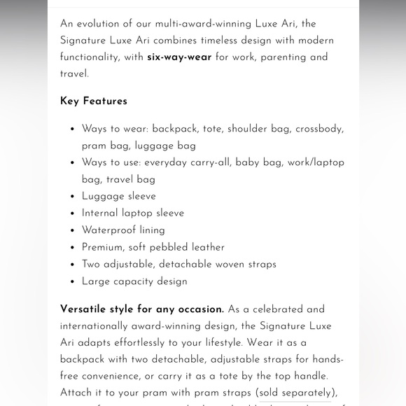 Alf the label Luxe Ari bag - Picture 7 of 9